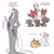 Size: 1600x1600 | Tagged: safe, artist:glacierclear, oc, oc:cornelia (glacierclear), mammal, rat, reptile, rodent, snake, anthro, 2020, carnivore, children, clothes, costume, featured image, female, food, grim reaper, halloween, herbivore vs carnivore, holiday, meat, pumpkin, scythe, simple background, trick or treat, vegetables, weapon, white background