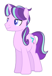 Size: 972x1428 | Tagged: safe, artist:lilith1light, starlight glimmer (mlp), equine, fictional species, mammal, pony, unicorn, feral, friendship is magic, hasbro, my little pony, male, rule 63, solo, solo male, stallion, stellar gleam (mlp), vector