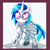 Size: 1024x1024 | Tagged: dead source, safe, artist:hanaty, miku hatsune (vocaloid), vinyl scratch (mlp), equine, fictional species, mammal, pony, unicorn, feral, friendship is magic, hasbro, my little pony, vocaloid, bottomwear, clothes, cosplay, crossover, cute, cyan hair, female, hair, mare, necktie, shirt, skirt, solo, solo female, topwear