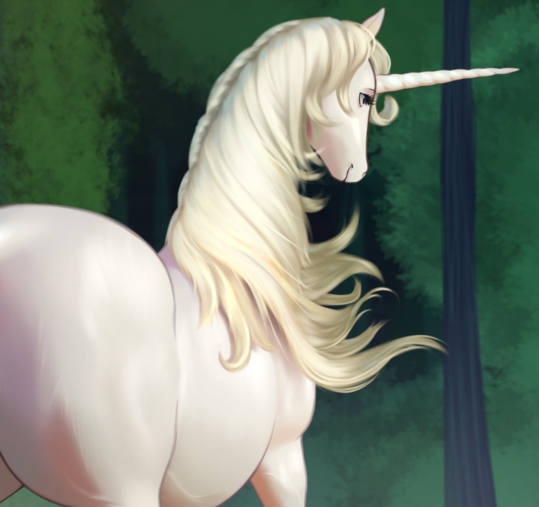 (the last unicorn), classical unicorn, equine, fictional species, mammal, u...