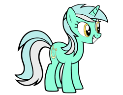 Size: 1400x1080 | Tagged: safe, artist:icey-wicey-1517, artist:ikillyou121, lyra heartstrings (mlp), equine, mammal, pony, feral, friendship is magic, hasbro, my little pony, colored, female, mare, on model, simple background, solo, solo female, transparent background