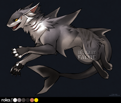 Size: 900x765 | Tagged: safe, artist:falvie, fish, hybrid, mammal, shark, feral, male, simple background, solo, solo male