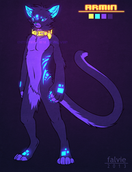 Size: 600x776 | Tagged: safe, artist:falvie, cat, feline, mammal, anthro, male, simple background, solo, solo male