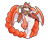 Size: 2560x2048 | Tagged: safe, artist:nikorieru, oc, oc:lüka, fictional species, hybrid, mammal, manticore, anthro, ambiguous gender, bat wings, fur, high res, horns, multicolored fur, red eyes, simple background, solo, solo ambiguous, transparent background, webbed wings, white body, white fur, wings