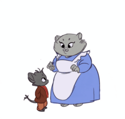Size: 800x760 | Tagged: safe, alternate version, artist:willow-s-linda, cat, feline, mammal, semi-anthro, 2d, 2d animation, animated, colored, cute, duo, female, frame by frame, gif, male, mother, mother and child, mother and son, simple background, son, white background, young