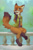 Size: 633x950 | Tagged: safe, artist:miles-df, nick wilde (zootopia), canine, fox, mammal, red fox, anthro, disney, zootopia, 2020, bottomless, breasts, cheek fluff, clothes, cute, ear fluff, eyebrows, female, fluff, green eyes, happy, looking up, necktie, nudity, open mouth, partial nudity, paw pads, paws, raised eyebrow, rule 63, scenery, scenery porn, sitting, smiling, solo, solo female, tail, underpaw, vixen