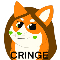 Size: 1449x1449 | Tagged: safe, artist:dyonys, furbooru exclusive, oc, oc only, oc:lucky paw, canine, dog, mammal, shiba inu, ambiguous form, 2020, ambiguous gender, bust, portrait, solo, solo ambiguous