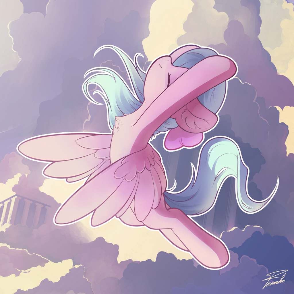 #10708 - safe, artist:freeedon, flitter (mlp), equine, fictional ...