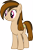 Size: 4200x6331 | Tagged: safe, artist:djdavid98, oc, oc only, oc:cupcake slash, earth pony, equine, fictional species, mammal, pony, feral, friendship is magic, hasbro, my little pony, 2015, absurd resolution, brown fur, brown hair, cutie mark, female, fur, hair, hooves, magenta eyes, simple background, solo, solo female, tail, transparent background, vector