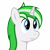 Size: 4096x4096 | Tagged: safe, artist:djdavid98, oc, oc only, oc:alteran (alteranancient), equine, fictional species, mammal, pony, unicorn, feral, friendship is magic, hasbro, my little pony, 2016, absurd resolution, blue eyes, bust, cel shading, fur, green hair, horn, male, portrait, shading, simple background, smiling, solo, solo male, transparent background, vector, white fur