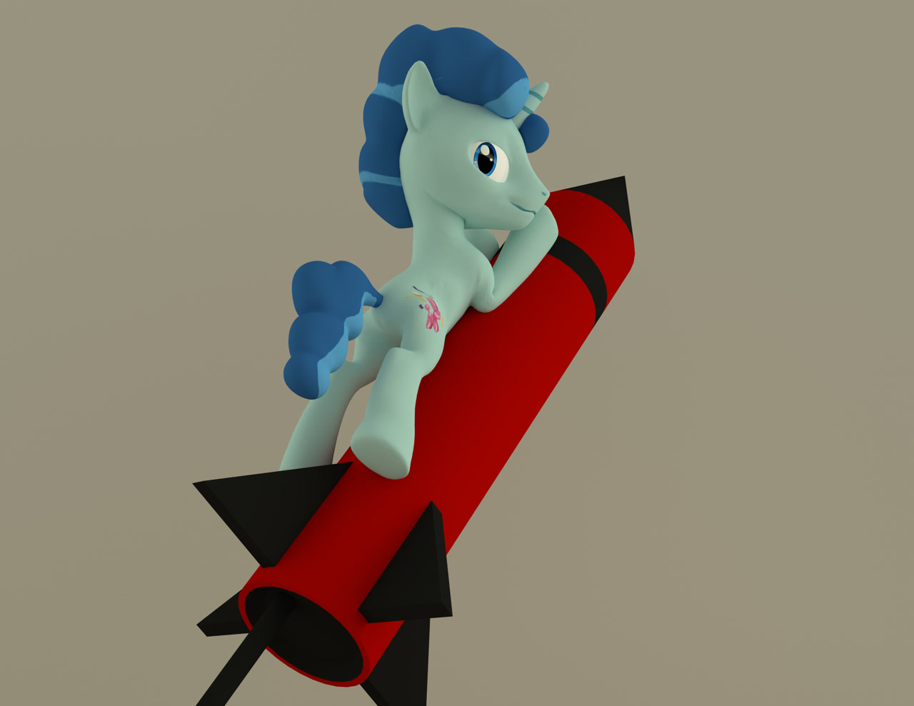 Rocket Mlp #5630 - safe, artist:deedeeteearts, furbooru exclusive, party favor ...