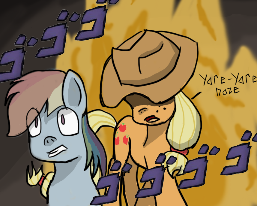 Mlp Menancing #6063 - safe, artist:zeronixma, applejack (mlp), rainbow dash (mlp ...