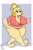 Size: 837x1280 | Tagged: suggestive, artist:kingretrokirby, isabelle (animal crossing), canine, dog, mammal, shih tzu, anthro, plantigrade anthro, animal crossing, nintendo, 2020, barefoot, big breasts, breasts, cleavage, clothes, female, fur, hand on hip, hourglass figure, panties, paw pads, paws, solo, solo female, tail, thick thighs, thighs, underwear, watermark, yellow fur