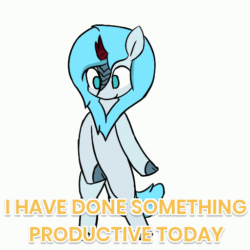 Size: 512x512 | Tagged: safe, artist:prncsk, artist:shovrike, edit, editor:ember heartshine, oc, oc only, oc:frost flare, equine, fictional species, kirin, mammal, pony, feral, friendship is magic, hasbro, my little pony, 2d, 2d animation, animated, bipedal, cloven hooves, dancing, female, flossing (dance), fluff, frame by frame, gif, hoof fluff, hooves, horn, mare, meme, simple background, smiling, solo, solo female, tail, text
