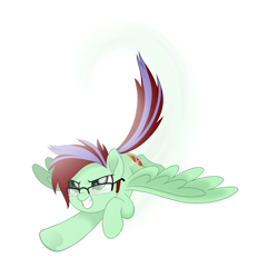 Size: 1280x1189 | Tagged: safe, artist:prince-lionel, oc, oc only, oc:ember heartshine, equine, fictional species, mammal, pegasus, pony, feral, friendship is magic, hasbro, my little pony, feathered wings, feathers, flying, glasses, male, simple background, solo, solo male, spread wings, stallion, tail, transparent background, wings