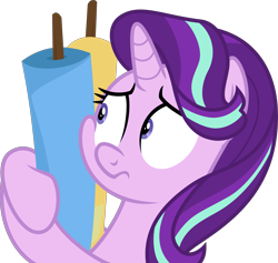 Size: 4213x4000 | Tagged: safe, artist:radomila radon, starlight glimmer (mlp), equine, fictional species, mammal, pony, unicorn, feral, friendship is magic, hasbro, my little pony, .svg available, absurd resolution, bust, female, horn, mare, on model, shrunken pupils, simple background, solo, solo female, squished cheeks, squishy, transparent background, vector