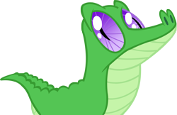 Size: 2949x1911 | Tagged: safe, artist:wcctnoam, gummy (mlp), alligator, crocodilian, reptile, feral, friendship is magic, hasbro, my little pony, high res, male, simple background, solo, solo male, tail, transparent background, vector