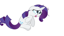 Size: 3840x2160 | Tagged: safe, artist:byteslice, rarity (mlp), equine, fictional species, mammal, pony, unicorn, feral, friendship is magic, hasbro, my little pony, .svg available, 16:9, crying, female, high res, on model, simple background, solo, solo female, svg, transparent background, vector, wallpaper