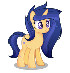 Size: 2468x2588 | Tagged: safe, artist:bw111, artist:meimisuki, oc, oc only, oc:velvet sentry, equine, fictional species, mammal, pony, unicorn, feral, friendship is magic, hasbro, my little pony, 2020, base used, female, high res, horn, mare, next generation, offspring, parent:flash sentry (mlp), parent:twilight sparkle (mlp), simple background, smiling, solo, solo female, tail, transparent background