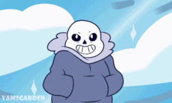 Size: 500x300 | Tagged: safe, artist:etincelled, alphys (undertale), frisk (undertale), mettaton (undertale), papyrus (undertale), sans (undertale), undyne (undertale), dinosaur, fictional species, fish, human, mammal, piranha, reptile, robot, skeleton (undead), undead, anthro, humanoid, cartoon network, steven universe, undertale, 2015, 2d, 2d animation, ambiguous gender, animated, bone, book, crossover, daily deviation, female, femboy, food, frame by frame, gif, group, low res, male, mettaton ex (undertale), skeleton, sky, soul, spaghetti, spear, weapon, young