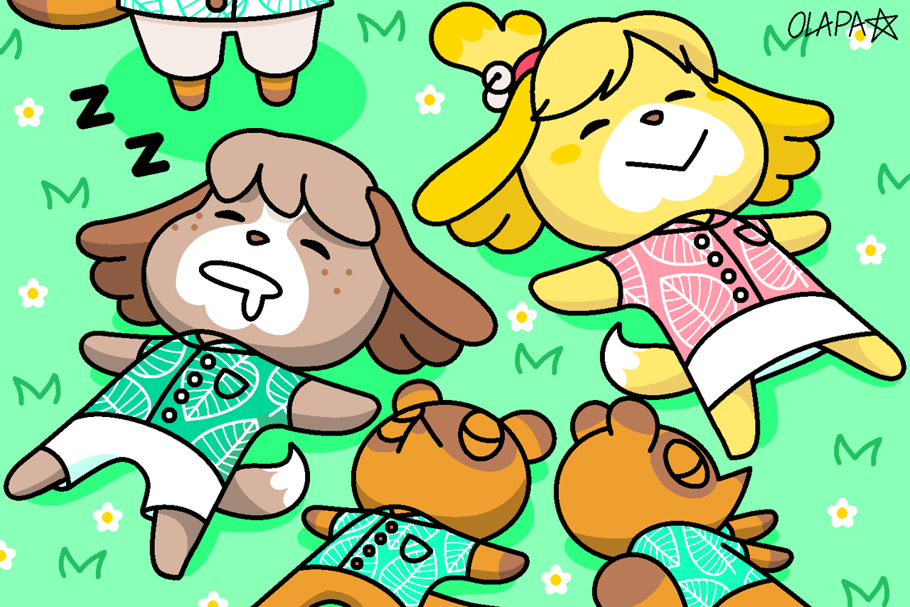 pup-star, digby (animal crossing), isabelle (animal crossing), timmy nook (...
