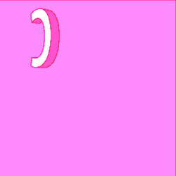 Size: 500x500 | Tagged: safe, artist:horseblob, pinkie pie (mlp), earth pony, equine, fictional species, mammal, pony, feral, friendship is magic, hasbro, my little pony, 2d, 2d animation, animated, c, falling, female, gif, low res, mare, pink background, simple background, solo, solo female, tail