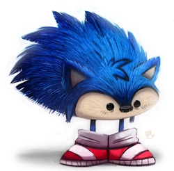 Size: 800x786 | Tagged: safe, artist:cryptid-creations, sonic the hedgehog (sonic), hedgehog, mammal, anthro, sega, sonic the hedgehog (series), 2014, male, quills, solo, solo male