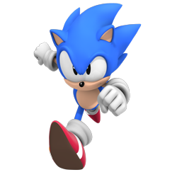 Size: 1500x1500 | Tagged: safe, artist:nibroc-rock, classic sonic, sonic the hedgehog (sonic), hedgehog, mammal, anthro, sega, sonic the hedgehog (series), 2015, 3d, male, quills, simple background, solo, solo male, transparent background