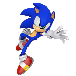 Size: 2000x2000 | Tagged: safe, artist:nibroc-rock, sonic the hedgehog (sonic), hedgehog, mammal, anthro, sega, sonic the hedgehog (series), 2015, 3d, high res, male, quills, simple background, solo, solo male, transparent background