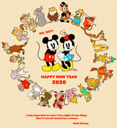 Size: 850x933 | Tagged: safe, artist:naka_54, abner countrymouse (disney), basil (the great mouse detective), bernard (the rescuers), chip (disney), clarice (disney), dale (disney), gadget hackwrench (chip 'n dale: rescue rangers), gus (cinderella), mickey mouse (disney), minnie mouse (disney), miss bianca (the rescuers), monty citymouse (disney), olivia flaversham (the great mouse detective), remy (ratatouille), timothy q. mouse (dumbo), water rat (disney), mammal, mouse, rat, rodent, anthro, feral, alice in wonderland (1951), chip 'n dale: rescue rangers, cinderella (disney), disney, dumbo (film), mickey and friends, pixar, ratatouille, the adventures of ichabod and mr. toad, the great mouse detective, the rescuers, the rescuers down under, 2020, 2d, bloomers, bottomwear, clothes, crossover, dormouse, dormouse (disney's alice in wonderland), female, group, large group, male, murine, skirt, the country cousin