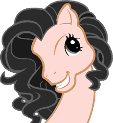 Size: 453x490 | Tagged: source needed, safe, artist:muhammad yunus, oc, oc only, oc:zone, earth pony, equine, fictional species, mammal, pony, feral, friendship is magic, hasbro, my little pony, my little pony g3, base used, faic, female, gritted teeth, heart, looking at you, low res, mare, simple background, solo, solo female, teeth, transparent background, wat