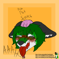 Size: 2800x2800 | Tagged: artist needed, safe, canine, fox, mammal, ahegao, blushing, high res, male