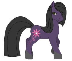 Size: 904x765 | Tagged: safe, artist:muhammad yunus, yumi (code lyoko), earth pony, equine, fictional species, mammal, pony, feral, code lyoko, hasbro, my little pony, base used, crossover, female, feralized, furrified, mare, my little pony (g2), ponified, simple background, smiling, solo, solo female, transparent background