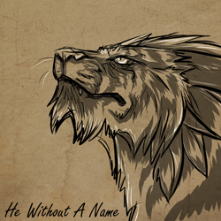 Size: 1024x1024 | Tagged: safe, artist:velociawesome, charr, feline, fictional species, mammal, anthro, guild wars, ambiguous gender, bust, portrait, solo, solo ambiguous