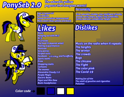 Size: 5493x4280 | Tagged: safe, artist:mrstheartist, oc, oc only, oc:ponyseb 2.0, equine, fictional species, mammal, pegasus, pony, feral, friendship is magic, hasbro, my little pony, absurd resolution, base used, bright colors, gradient background, male, reference sheet, solo, solo male, stallion