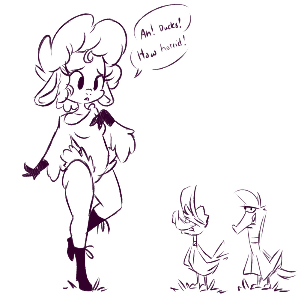 #70150 - safe, artist:plague of gripes, leggy lamb (droopy), oc, oc ...