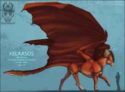 Size: 1413x1045 | Tagged: safe, artist:skysealer, dragon, fictional species, furred dragon, feral, solo, webbed wings, wings