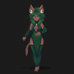 Size: 600x600 | Tagged: safe, artist:atelierbunny, oc, oc:mysaryl, cat, feline, mammal, anthro, plantigrade anthro, 3d, 3d animation, absolute cleavage, adorasexy, animated, arm warmers, barefoot, bouncing breasts, breasts, cheongsam, chinese dress, cleavage, clothes, cute, dress, freckles, gif, green eyes, leg warmers, legwear, looking at you, nail polish, pose, sexy, sleeves, solo, thigh highs, toeless legwear, twirling, zettai ryouiki