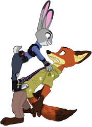 Size: 7607x10541 | Tagged: safe, artist:ejlightning007arts, judy hopps (zootopia), nick wilde (zootopia), canine, fox, lagomorph, mammal, rabbit, anthro, disney, zootopia, absurd resolution, anthro/anthro, clothes, cute, duo, female, fur, green eyes, looking at each other, male, male/female, multicolored fur, necktie, police uniform, purple eyes, shipping, shocked, simple background, smiling, surprised, tail, teeth, transparent background, vector, wildehopps (zootopia)