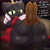 Size: 3000x3000 | Tagged: suggestive, artist:miso_souperstar, oc, oc:moonshine (miso souperstar), cat, feline, fictional species, khajiit, mammal, anthro, final fantasy, final fantasy vii, square enix, the elder scrolls, bethesda softworks, big butt, black body, black fur, blushing, boots, butt, clothes, costume, crown, dialogue, fangs, feet, female, footwear, fur, half closed eyes, handwear, high res, huge butt, jewelry, looking at you, narrowed eyes, open mouth, regalia, sharp teeth, shoes, soles, solo, solo female, talking, talking to viewer, teeth, text, thick thighs, thighs, tongue