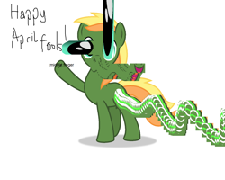 Size: 1330x1066 | Tagged: safe, artist:thatusualguy06, furbooru exclusive, oc, oc only, oc:thatusualguy, earth pony, equine, fictional species, mammal, pony, feral, friendship is magic, hasbro, my little pony, april fools' day, male, mspaint, not salmon, open mouth, simple background, solo, solo male, teenager, wat, white background
