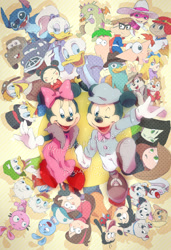 Size: 610x892 | Tagged: safe, artist:でりみ子, brandy harrington (brandy & mr. whiskers), cadpig (101 dalmatians), captain crandall (teamo supremo), chip (disney), daisy duck (disney), dale (disney), dewey duck (disney), dipper pines (gravity falls), doc hudson (cars), faffy (dave the barbarian), ferb fletcher (phineas and ferb), gadget hackwrench (chip 'n dale: rescue rangers), goofy (disney), huey duck (disney), kimberly ann possible (kim possible), launchpad mcquack (ducktales), louie duck (disney), lucky (101 dalmatians), mabel pines (gravity falls), max goof (disney), mickey mouse (disney), minnie mouse (disney), mr. whiskers (brandy & mr. whiskers), perry the platypus (phineas and ferb), phineas flynn (phineas and ferb), pucca (pucca), rolly (101 dalmatians), rope girl (teamo supremo), scrooge mcduck (disney), shego (kim possible), skate lad (teamo supremo), stitch (lilo & stitch), tow mater (cars), yang (yin yang yo!), yin (yin yang yo!), alien, bird, canine, dalmatian, dog, dragon, duck, experiment (lilo & stitch), fictional species, human, mammal, monotreme, mouse, platypus, rodent, waterfowl, western dragon, anthro, feral, semi-anthro, 101 dalmatians, brandy & mr. whiskers, cars (disney), chip 'n dale: rescue rangers, dave the barbarian, disney, disney's house of mouse, ducktales, ducktales (1987), goof troop, gravity falls, kim possible, lilo & stitch, mickey and friends, phineas and ferb, pixar, pucca (series), quack pack, teamo supremo, yin yang yo!, 4 fingers, black nose, blue body, blue fur, blue sclera, brother, brother and sister, brothers, brown hair, colored sclera, crossover, father, father and child, father and son, feathers, female, fur, goggles, goggles on head, green eyes, green hair, group, hair, large group, living vehicle, male, murine, one eye closed, pixiv, red nose, round ears, siblings, sister, son, step brothers, step siblings, tongue, tongue out, triplets, twins, wall of tags, waving, white feathers, winking