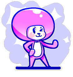 Size: 470x500 | Tagged: safe, artist:keoen, tibby (rhythm heaven), bear, mammal, anthro, nintendo, rhythm heaven, cub, low res, male, one eye closed, simple background, solo, solo male, transparent background, winking, young