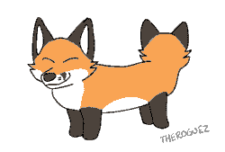Size: 534x360 | Tagged: safe, artist:theroguez, oc, oc only, oc:foxfox (theroguez), canine, fox, mammal, red fox, feral, flipnote studio, nintendo, 2d, 2d animation, ambiguous gender, animated, bouncing, conjoined, conjoined twins, cute, frame by frame, fur, gif, multiple heads, ocbetes, orange body, orange fur, simple background, solo, solo ambiguous, two heads, white background, white belly
