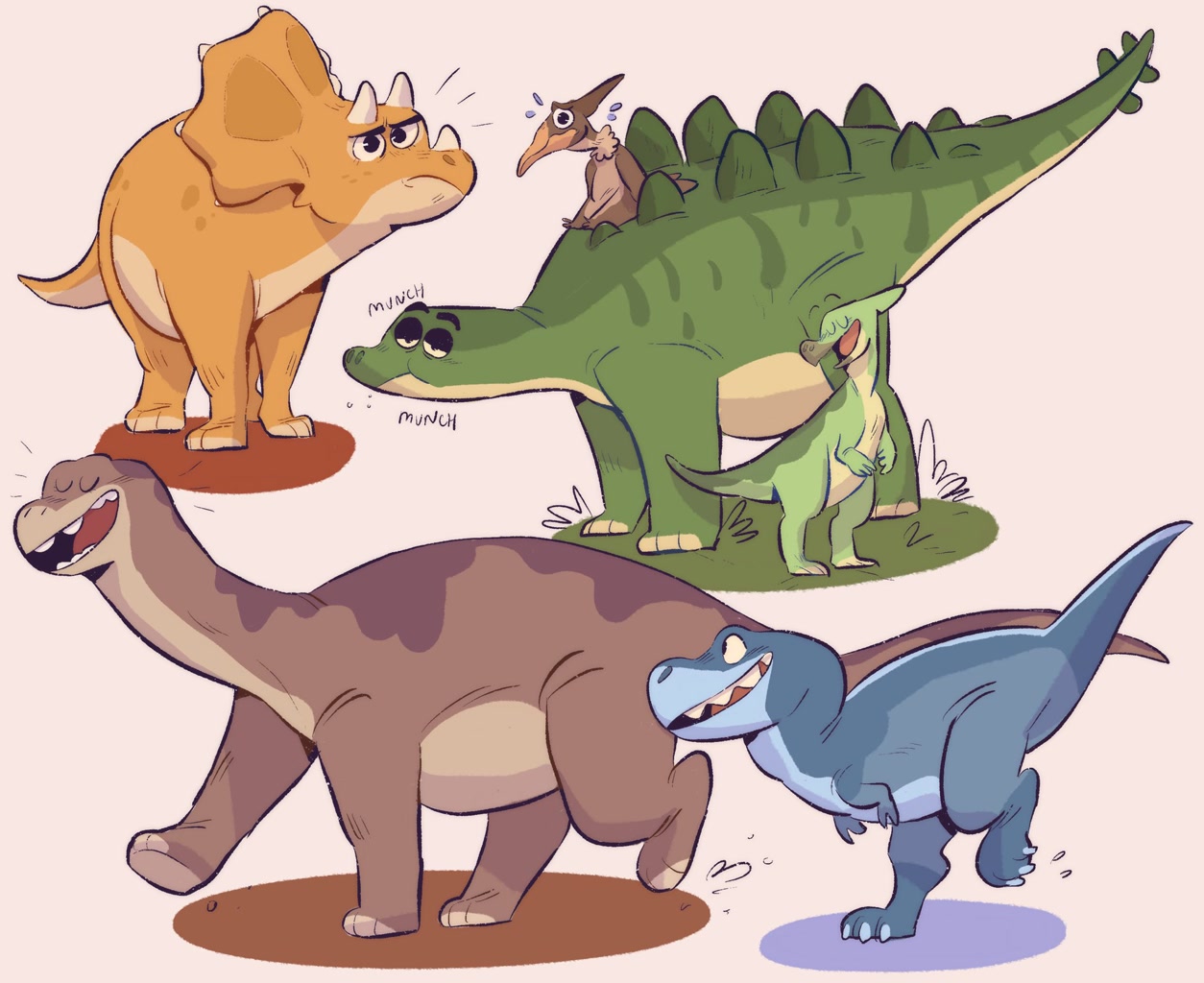 (the land before time), chomper (the land before time), ducky (the land...