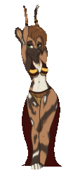 Size: 249x600 | Tagged: safe, artist:stargazer, african wild dog, canine, mammal, anthro, adorasexy, animated, belly button, belly dancer, breasts, brown body, brown fur, brown hair, cute, cute little fangs, dancing, ears, eyebrows, eyelashes, fangs, female, fur, gif, green eyes, hair, looking at you, low res, multicolored fur, paws, sexy, smiling, smiling at you, solo, solo female, spots, spotted fur, tail, teeth, thighs, white body, white fur
