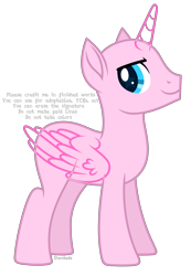 Size: 2920x4224 | Tagged: safe, artist:rioshi, artist:starshade, oc, oc only, alicorn, equine, fictional species, mammal, pony, feral, hasbro, my little pony, base, horn, male, simple background, smiling, solo, solo male, stallion, starry eyes, transparent background, wingding eyes, wings