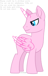 Size: 2185x3409 | Tagged: safe, artist:rioshi, artist:starshade, oc, oc only, alicorn, equine, fictional species, mammal, pony, feral, hasbro, my little pony, base, high res, horn, male, simple background, smiling, solo, solo male, stallion, starry eyes, transparent background, wingding eyes, wings