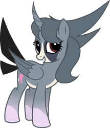 Size: 948x1102 | Tagged: safe, artist:muhammad yunus, silver (angry birds), alicorn, equine, fictional species, mammal, pony, feral, angry birds, friendship is magic, hasbro, my little pony, angry birds 2, crossover, female, hair, mane, mare, ponified, rovio, simple background, solo, solo female, species swap, transparent background