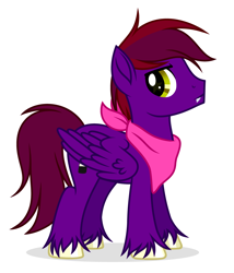 Size: 3798x4444 | Tagged: safe, artist:rioshi, artist:starshade, oc, oc only, oc:dark tanzanite, equine, fictional species, mammal, pegasus, pony, hasbro, my little pony, 2021, base used, commission, male, simple background, solo, solo male, stallion, starry eyes, white background, wingding eyes, ych result